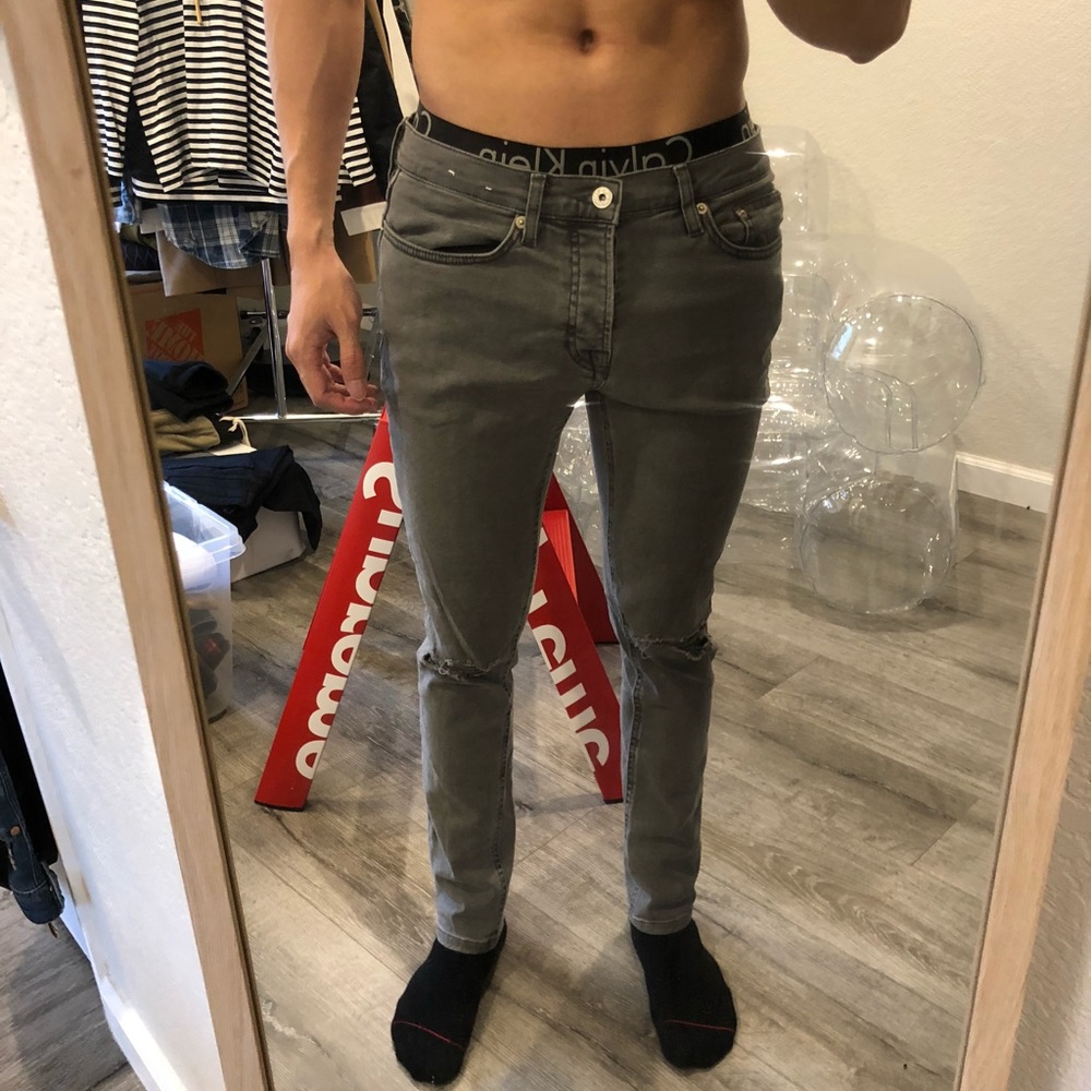 Topman stretch skinny jeans sz 30S